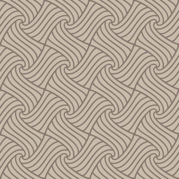 Curved Wood Weave Pattern