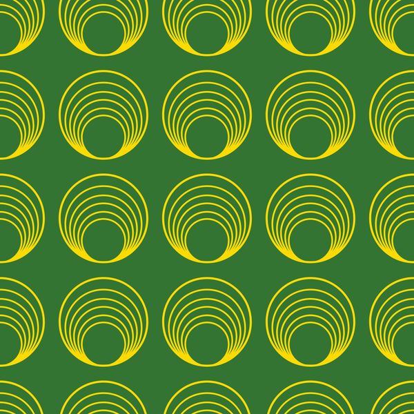 Circle Sound Wave Pattern