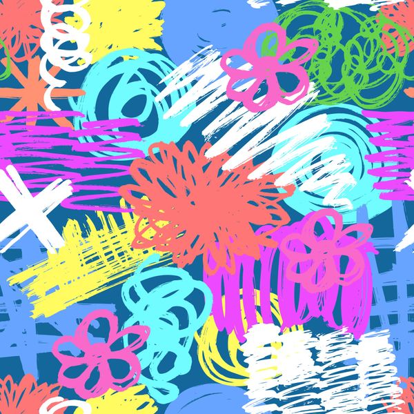 Scribble Pop Pattern