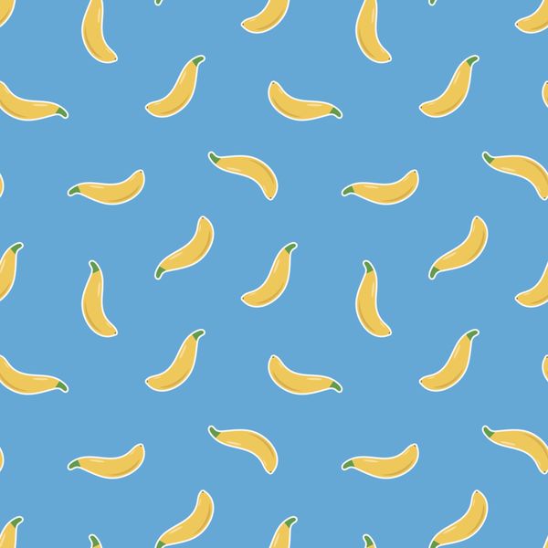 Tropical Banana Pattern
