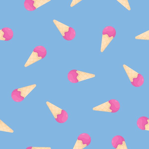 Sweet Ice Cream Pattern