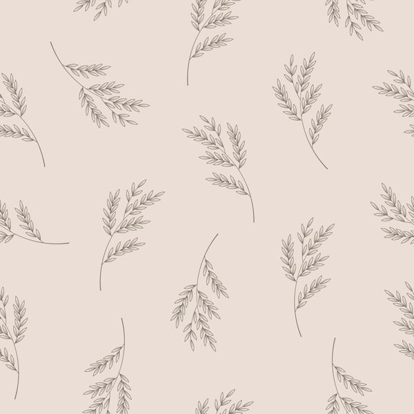 Botanical Sketch Pattern