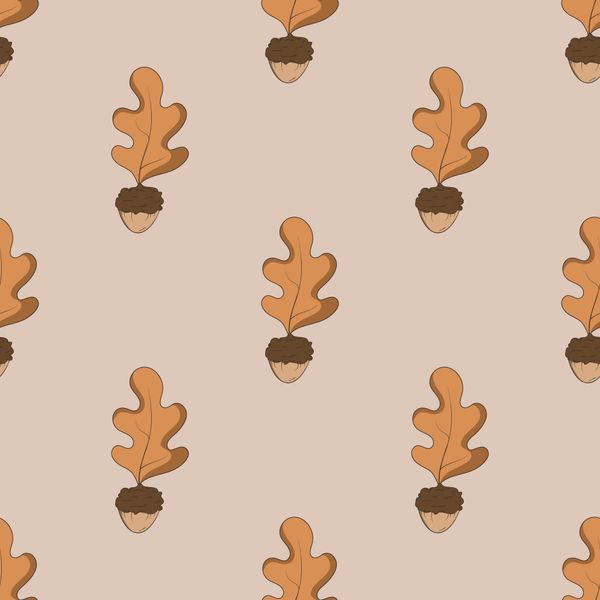 Acorn Pop Pattern