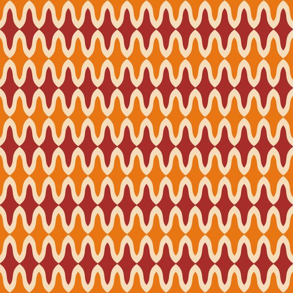 Wavy Trellis Pattern