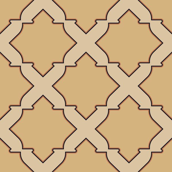 Geometric Arch Pattern