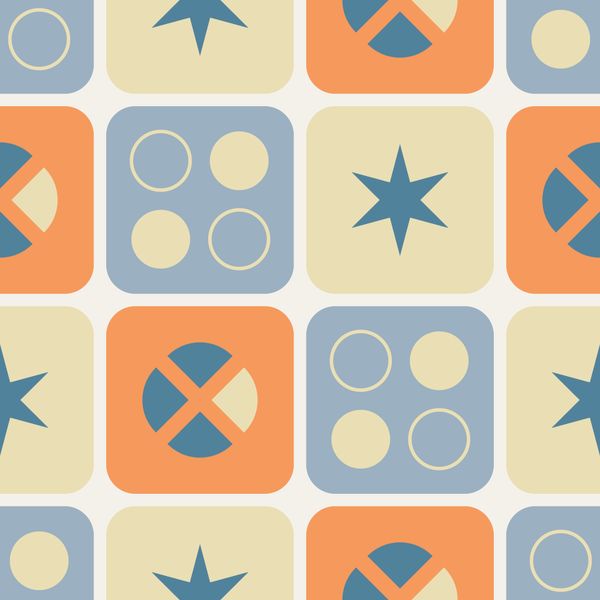 PopArt Tiles Pattern