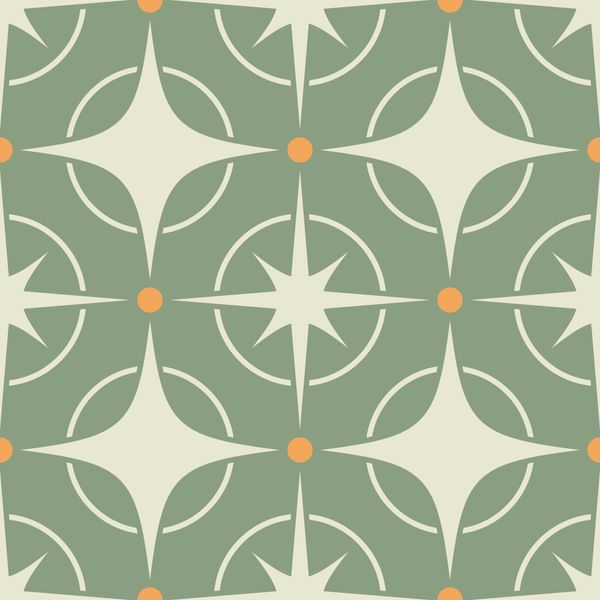 Starlight Tiles Pattern