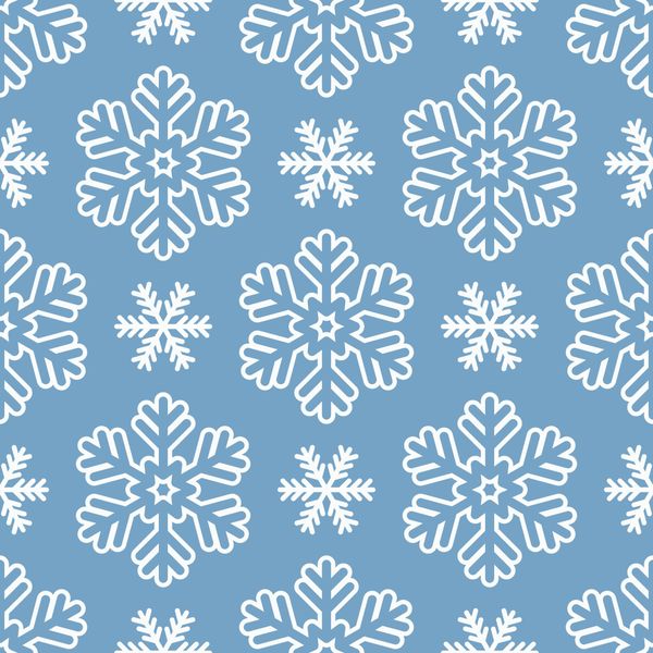 Winter Flakes Pattern