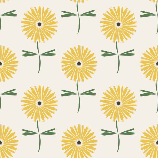 Cheerful Petals Pattern