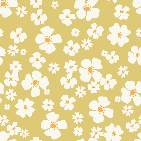 Lively Blossoms Pattern