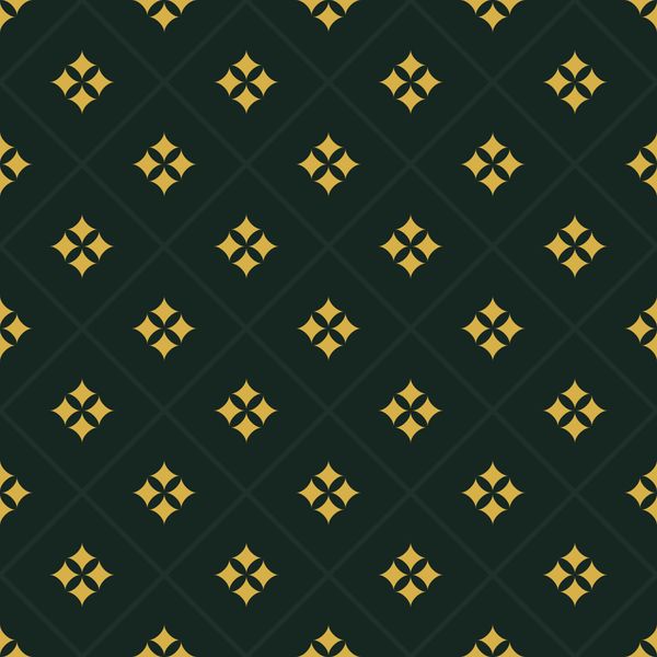 Emerald Glow Luxury Pattern