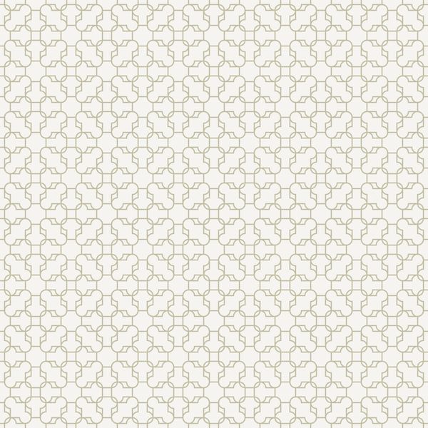 Curved Quatrefoil Pattern