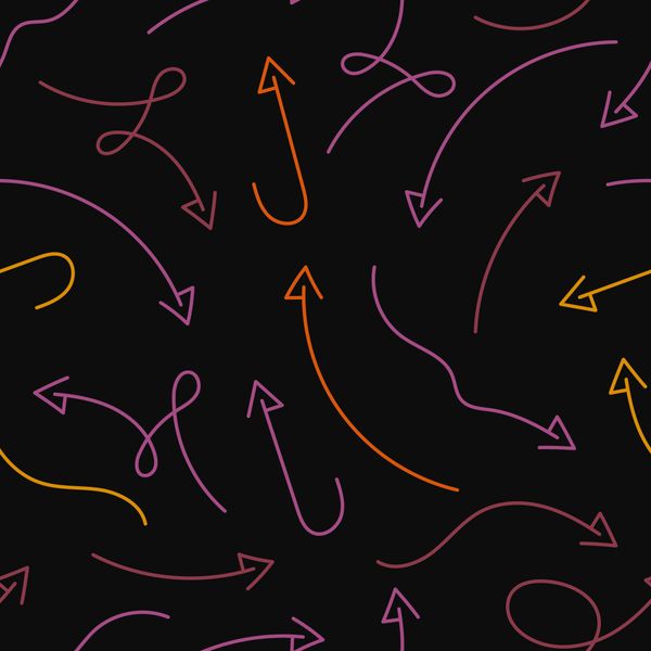 Midnight Pulse Arrow Pattern