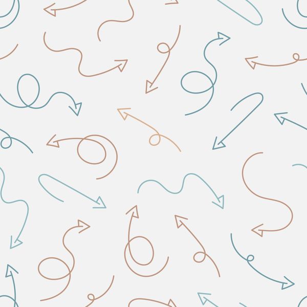 Sand Wave Arrow Pattern