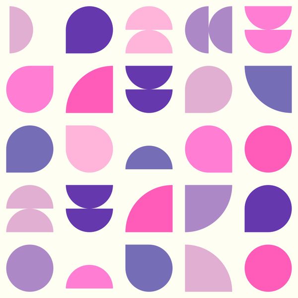 Vivid Shapes Pattern
