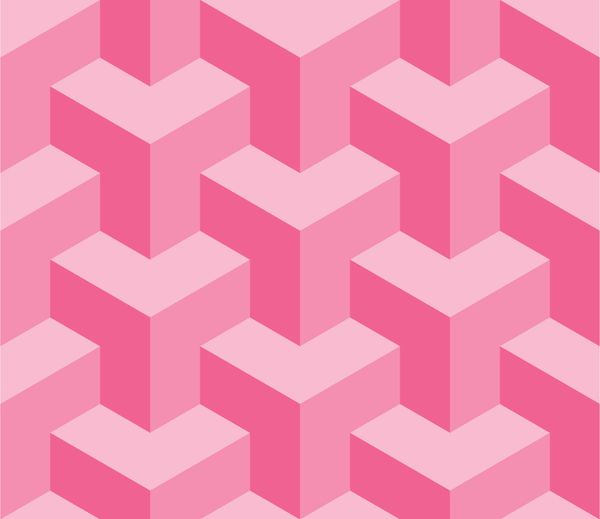 Sweet Isometric Cube Pattern