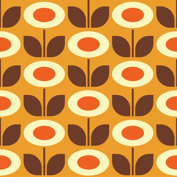 Earthy Bloom Pattern