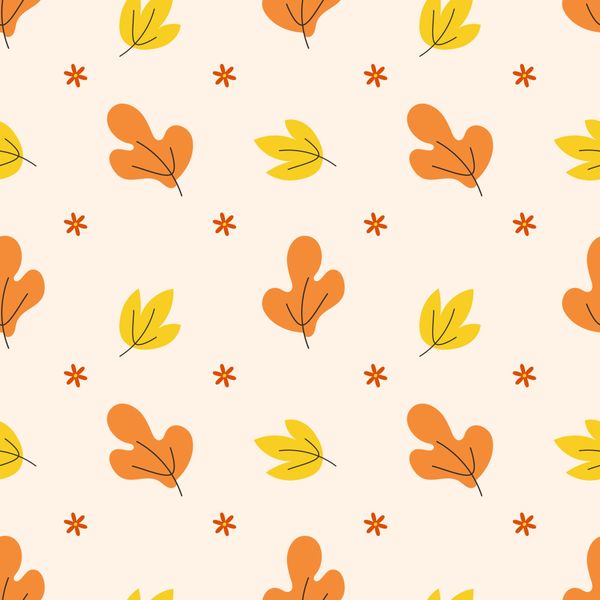 Autumn Seamless Pattern