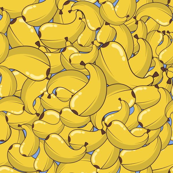 Banana Seamless Pattern