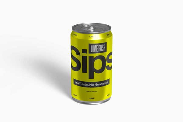 Aluminium Can Mockup