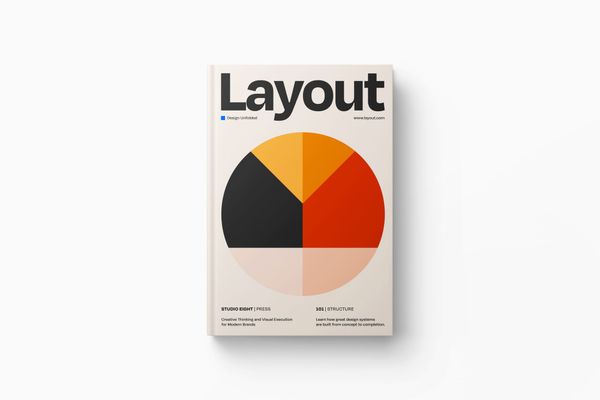 Clean Hardcover Book Mockup