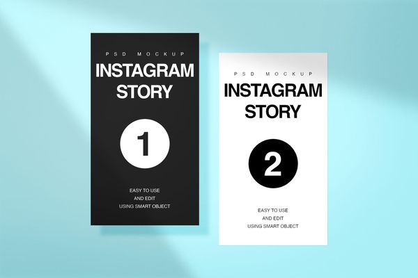 Brand Instagram Post & Story Mockup