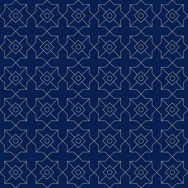 Classic Cross-Star Pattern