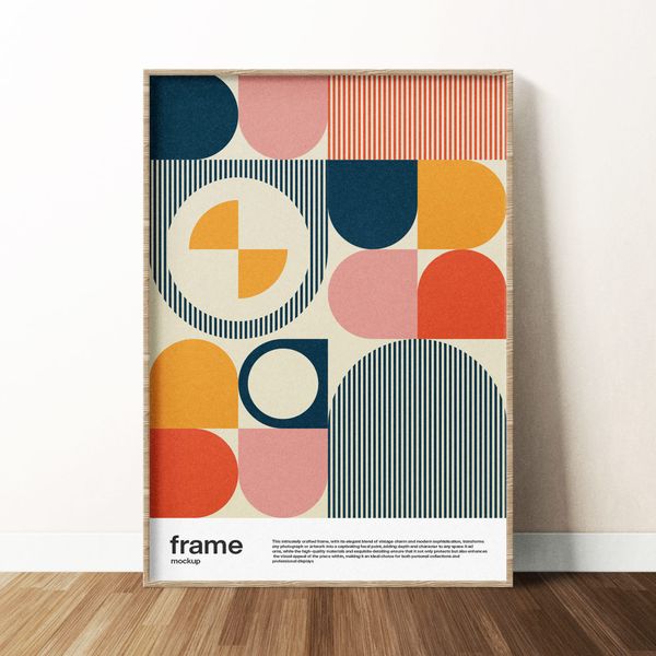 Clean Interior Frame Mockup