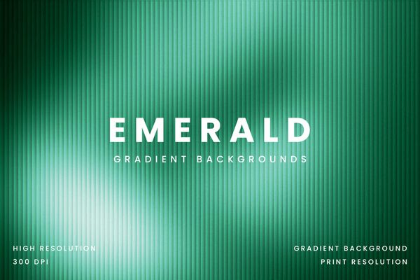 Emerald Glass Background