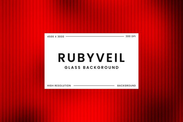 Rubyveil Glass Background