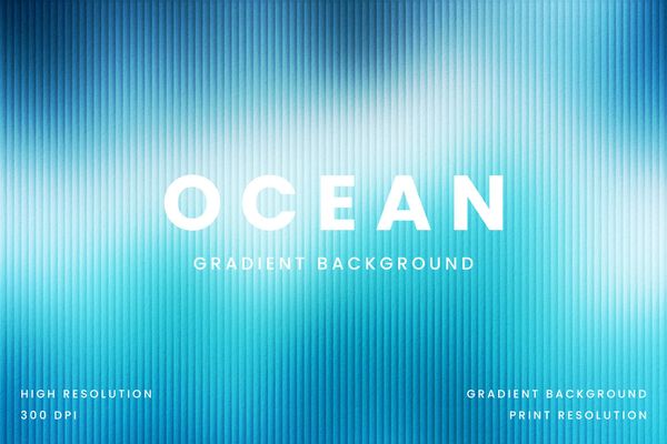 Ocean Glass Background