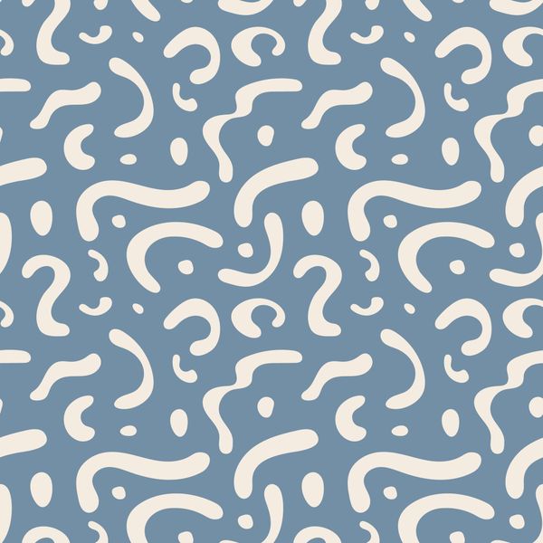 Flowing Squiggle Pattern