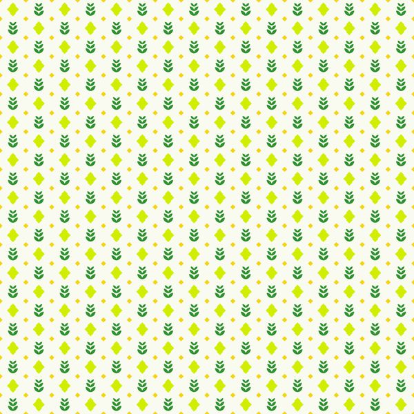 Geometric Floral Motif Pattern