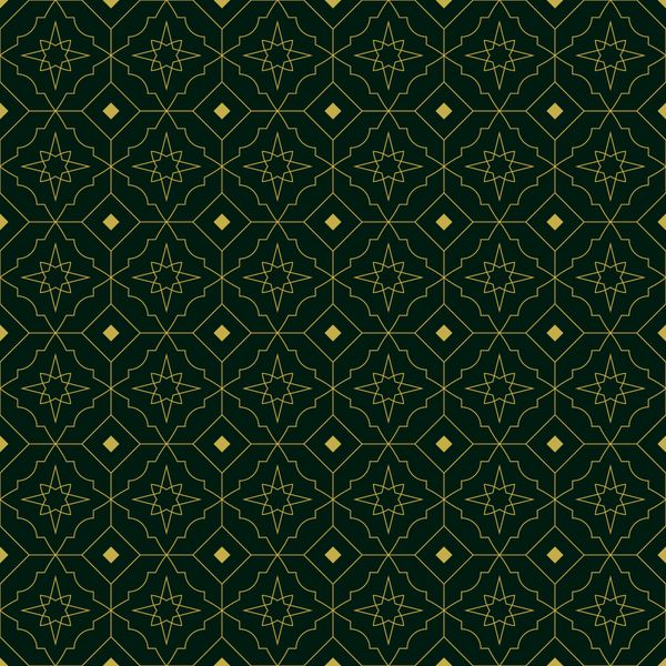 Luxury Elegant Star Pattern