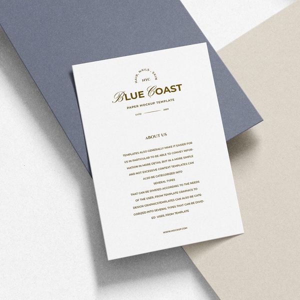 Luxury Paper Mockup