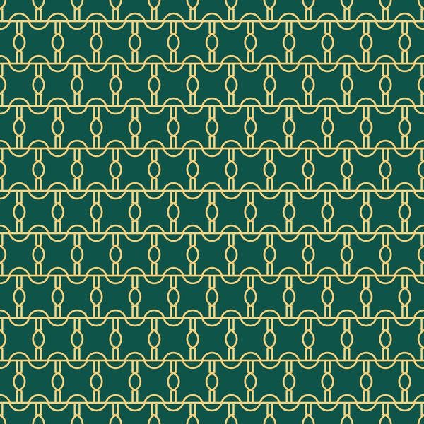 Oval Chain Pattern