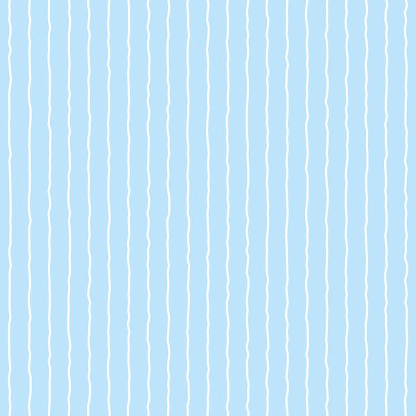 Pastel Blue Wavy Stripes Pattern