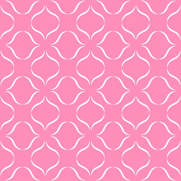 Pink Petal Lattice Pattern