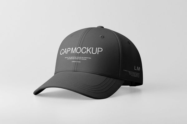 Realistic Cap Mockups