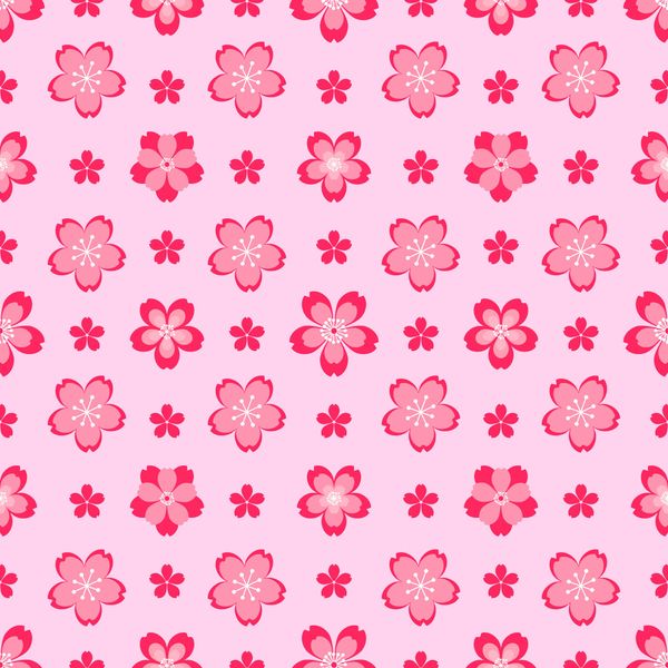 Sakura Serenity Seamless Pattern