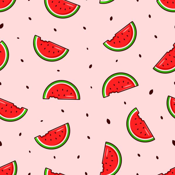Watermelon Seamless Pattern
