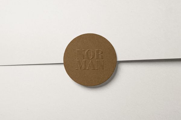 Emboss Sticker Mockup