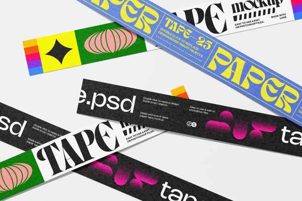 Paper Tape Mockup