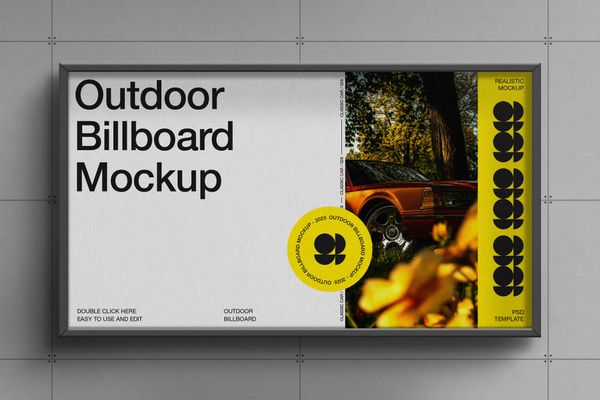 Outdoor Billboard Mockups