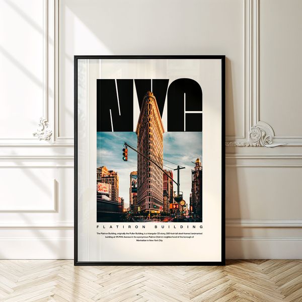 A0 Frame Mockup In Luxury Interior