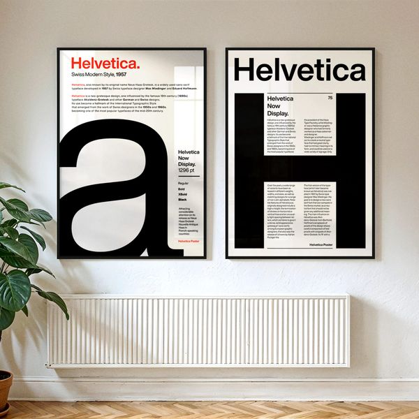 Interior A0 Frame Mockup with Reflection