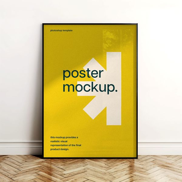 Thin A0 Frame Mockup