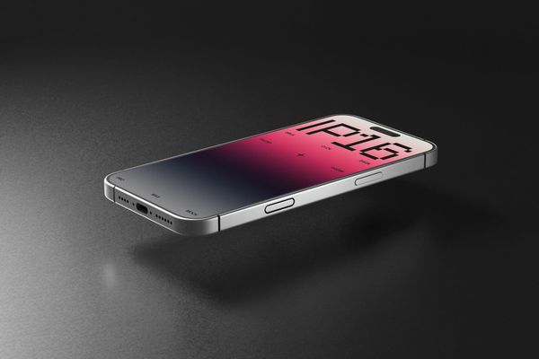 iPhone 16 Pro Max Mockup