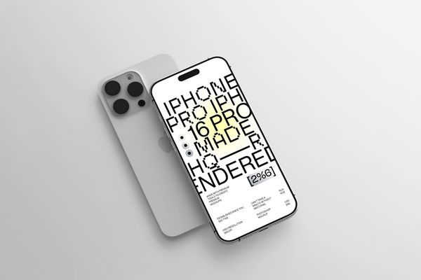 iPhone 16 Pro Max Mockup