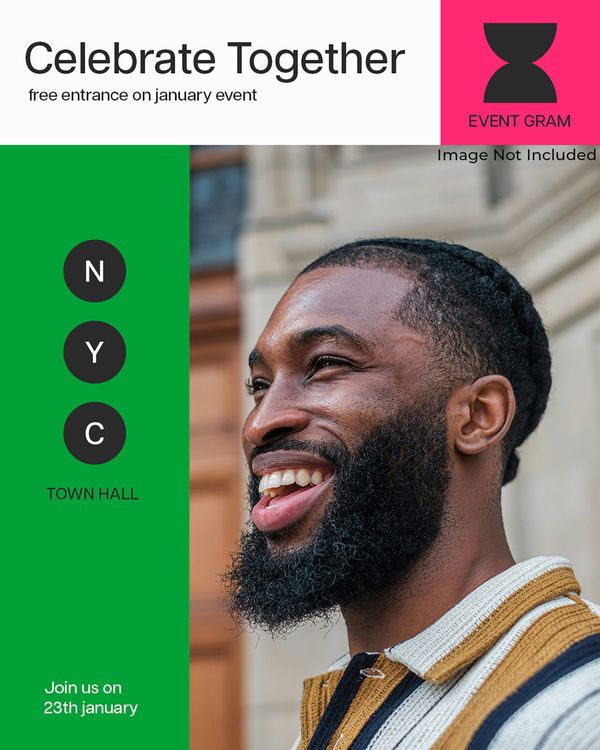 Celebrate Together Event Gram Instagram Post Template